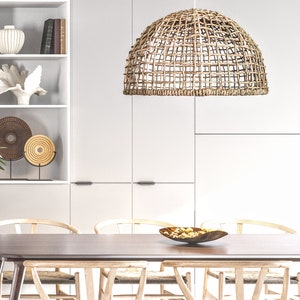 Rattan Pendant Light