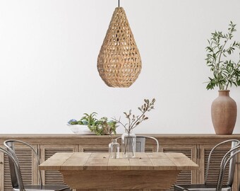 Costa Mesa Rattan Pendant Light