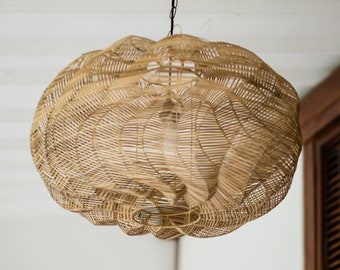 Costa Mesa Rattan Pendant Light