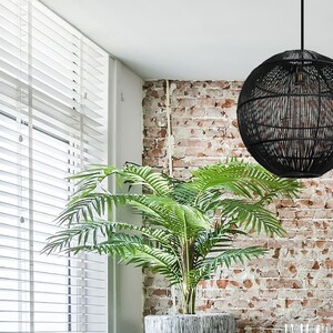 Abigail Rattan Pendant Light