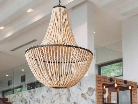 Home Decor Lily Beaded Beaded Pendant Light Design Trends Interior