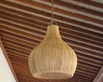 Rattan Pendant Light