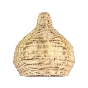 Jake Woven Rattan Pendant Light Kitchen Island Pendant Lighting Chandelier image 1