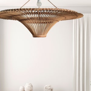 Nantucket Rattan Pendant Light