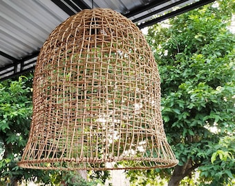 Kathryn Rattan Pendant Light