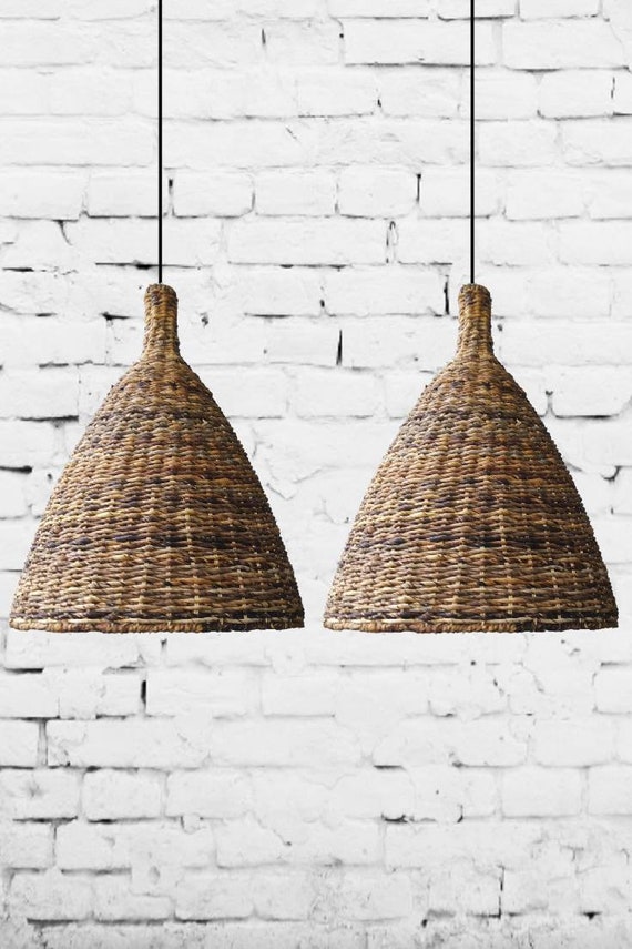 Wicker Cane Dome Pendant Light atelieryuwa.ciao.jp