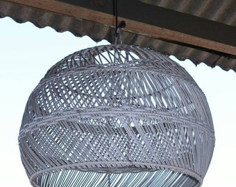 New Jersey Rattan Pendant Light