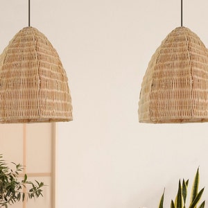 Jenner Rattan Pendant Light