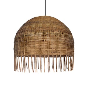 St. Barts Rattan Pendant Light
