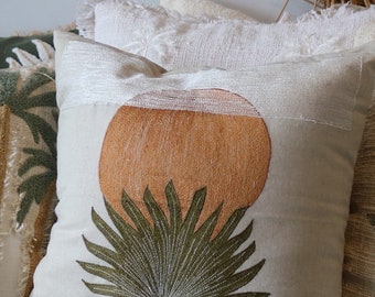 Pillow with palm theme for sofa couch cushion cover Interior Design Trends