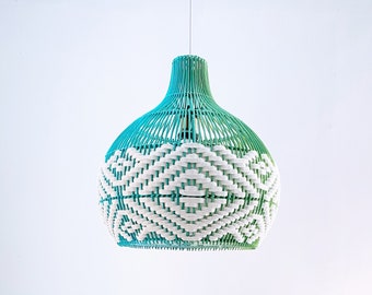 Sapphire Cove Rattan Pendant Light