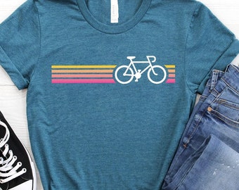 Retro Bicycle Shirt ∙ Cycling T-shirt ∙ Mountain Bike Shirt