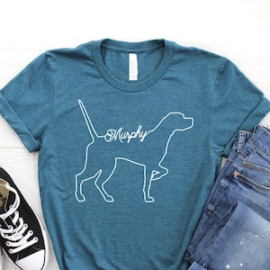 English Pointer Gift ∙ English Pointer Shirt ∙ Pointing Dog ∙ Personalized Dog Gift ∙ English Pointer Mom ∙ Pointer ∙ Softstyle Unisex Tee