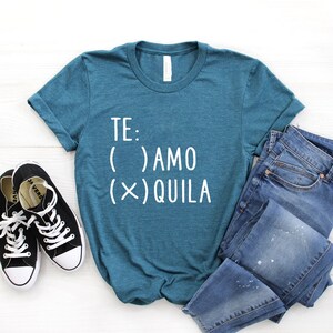 Tequila Shirt ∙ Te Amo T-Shirt ∙ Festivals shirts ∙ Wine Lover ∙ Day Drinking Shirt ∙ Summer Shirt ∙ Softstyle Unisex T-Shirt