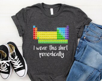 Periodic Table Shirt Etsy