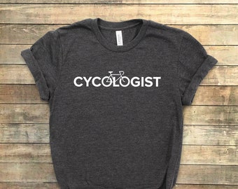 Cycling Shirt for Husband ∙ Dad Gifts for Cyclists ∙ Bicycle Gift ∙ Biking T Shirts ∙ Cyclogist Shirt ∙ Softstyle Unisex Shirt