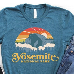 Yosemite Shirt ∙ National Park Shirt ∙ Mountain Hiking ∙ Yosemite Tshirt ∙ Half Dome ∙ Yosemite Gifts ∙ Yosemite Gift ∙ Softstyle Unisex Tee