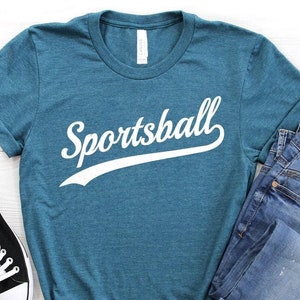 Sportsball Shirt ∙ Funny Sports Shirt ∙ Anti-Sports Tee ∙ Sports Parody Shirt ∙ Hooray Sports Shirt ∙ Introvert Tee ∙ Softstyle Unisex Shirt
