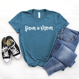Pomeranian Mom Shirt - Softstyle Unisex Tee, Dog Mom Gift