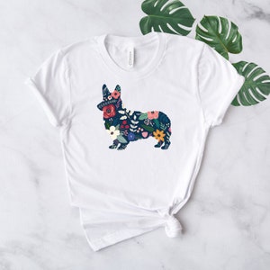 Corgi Shirt Corgi Gifts Corgi Tshirt Corgi Lover Corgi Mom Crazy Corgi Lady Corgi Dog Gifts Corgi Dog Softstyle Unisex Tee White