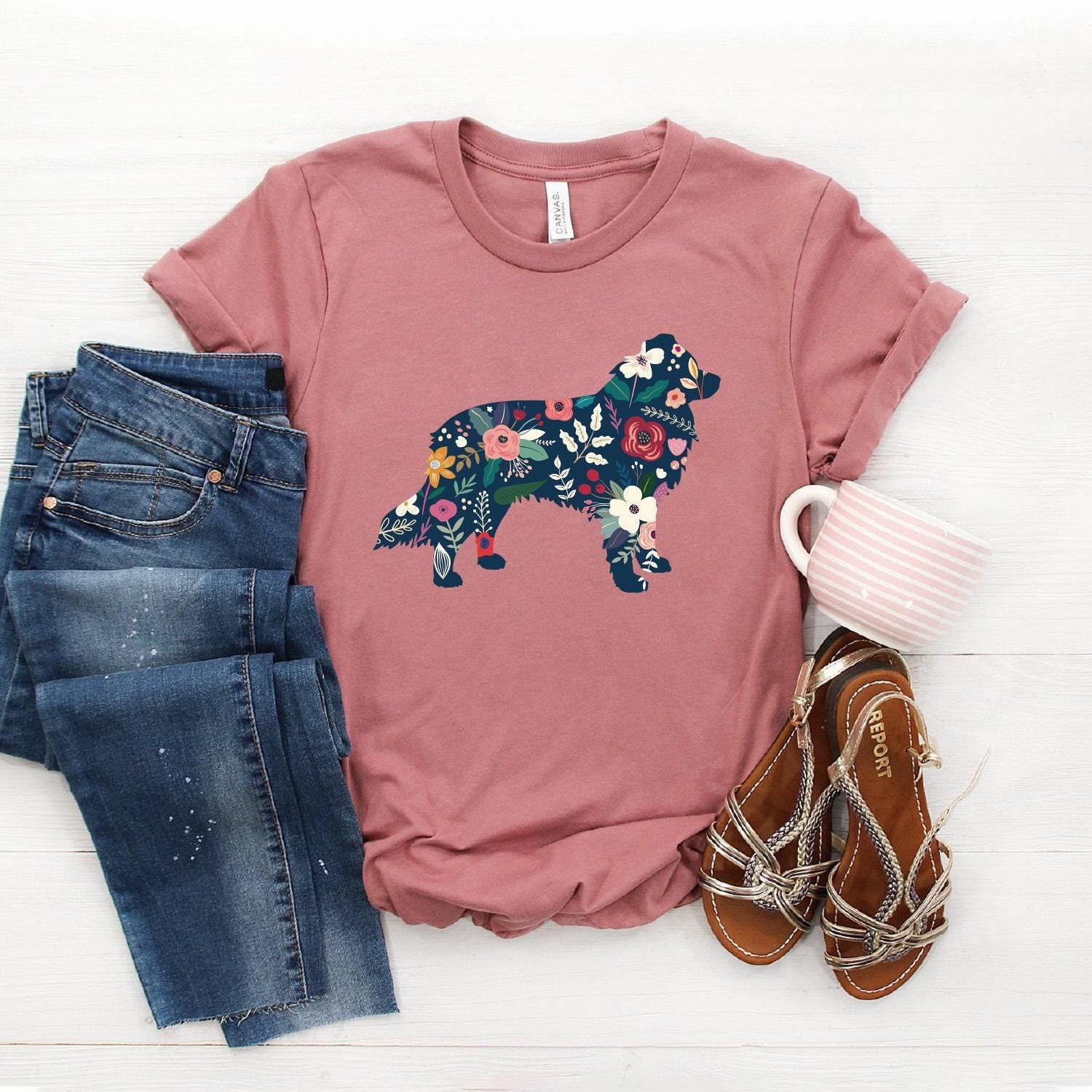 Shirt Australische herder ∙ Aussie-moeder ∙ Aussie-cadeaus ∙ Australische herder-cadeaus ∙ Aussie-shirt ∙ Aussie-hondcadeaus ∙ Softstyle-uniseks T-shirt