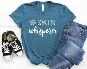 Dermatologist T-Shirt ∙ Skin Whisperer Shirt ∙ Dermatology Shirt ∙ Dermatology Student Shirt ∙ Dermatologist Gift ∙ Softstyle Unisex Tee