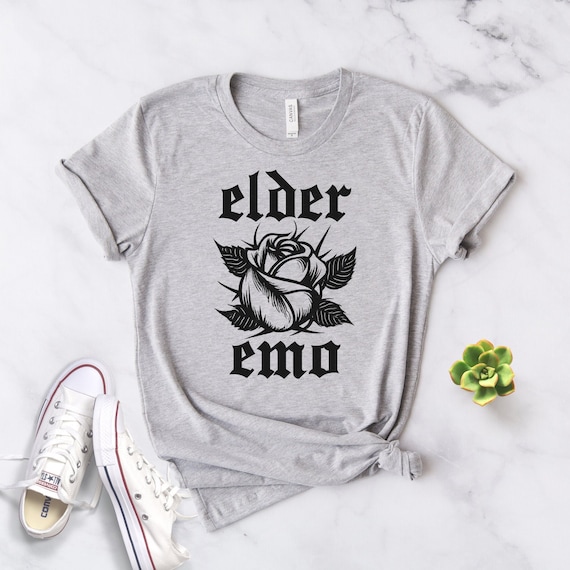 Emo Forever Tee, Rock, elder emo, alternative, gift for emo, elder emo  shirt, emo clothing, emo clothes, emo gifts, emo gift