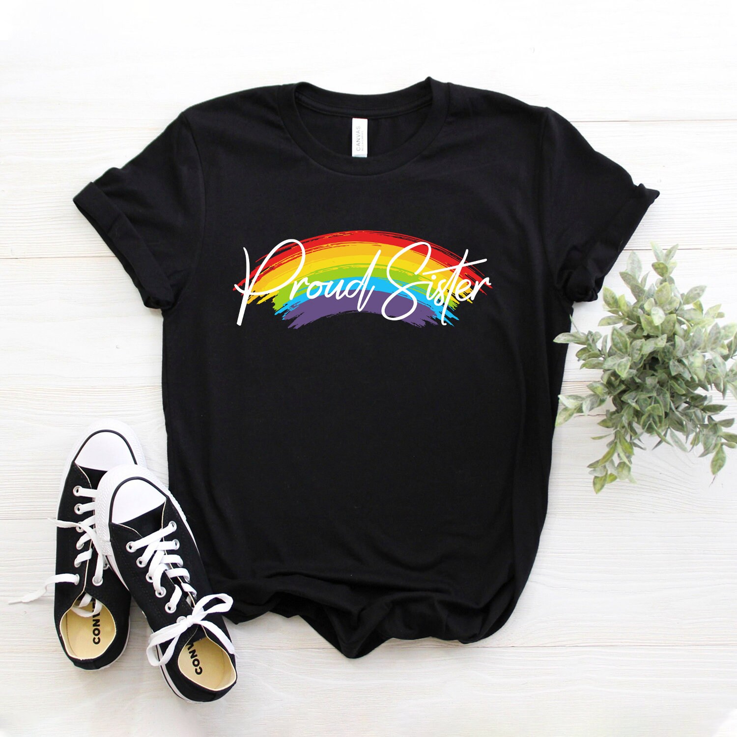 proud sister pride shirt