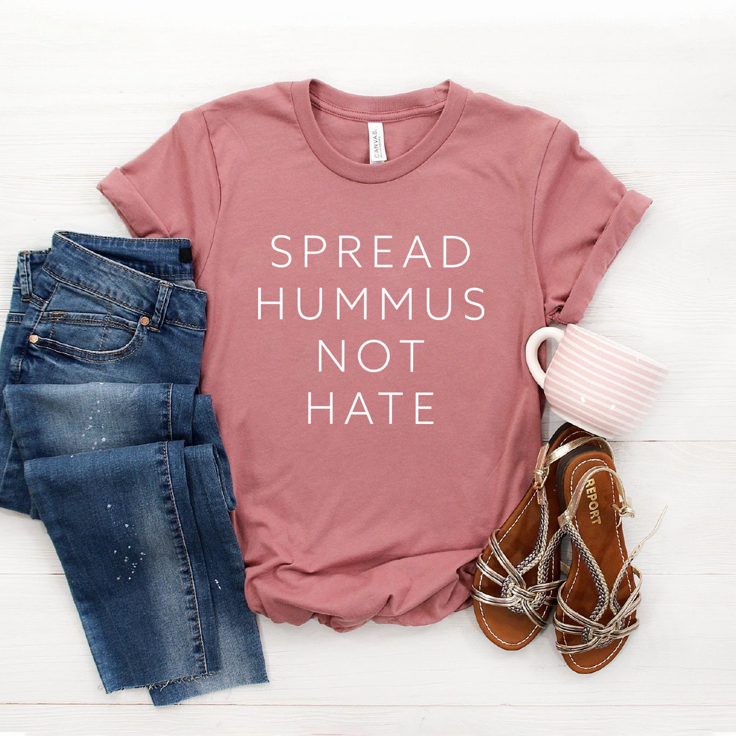 Spread Hummus Not Hate Shirt Hummus Shirt Vegan T Shirt Etsy