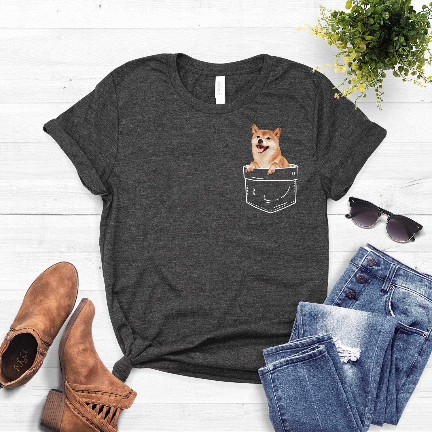 Shiba Inu T-shirt Shiba Inu Dog Shiba Inu Shirt Shiba - Etsy Canada