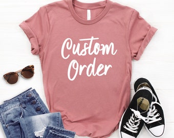 Custom T-Shirt Order ∙ Softstyle Unisex T-Shirt