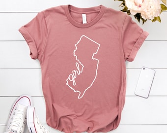 New Jersey Gift ∙ New Jersey Girl ∙ Jersey Girl ∙ NJ Home Shirt ∙ I Love New Jersey ∙ New Jersey Shirt ∙ Jersey Pride ∙ Softstyle Unisex Tee