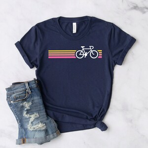 Retro Bicycle Shirt Cycling T-shirt Mountain Bike Shirt - Etsy