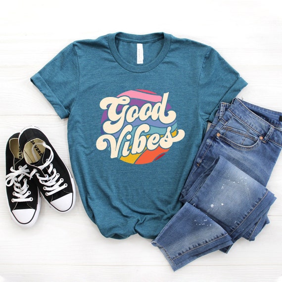 vans shirt rainbow
