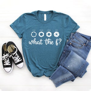 Photography Gift Photographer Shirt Photography Tshirt Photographer Gift Camera Gifts Wedding Photographer Softstyle Unisex Tee Heather Teal