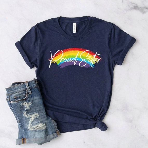 proud sister pride shirt
