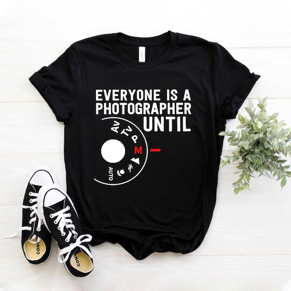 Photographer Gift - Manual Photography Camera Shirt Photographer Gift - Manual Photography Camera Shirt