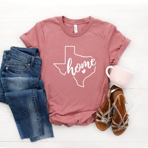 Texas Shirt ∙ Texas Home Shirt ∙ Texas Pride ∙ Texas Forever Shirt ∙ Love Texas ∙ Texas Bachelorette Shirt ∙ Softstyle Unisex Tee