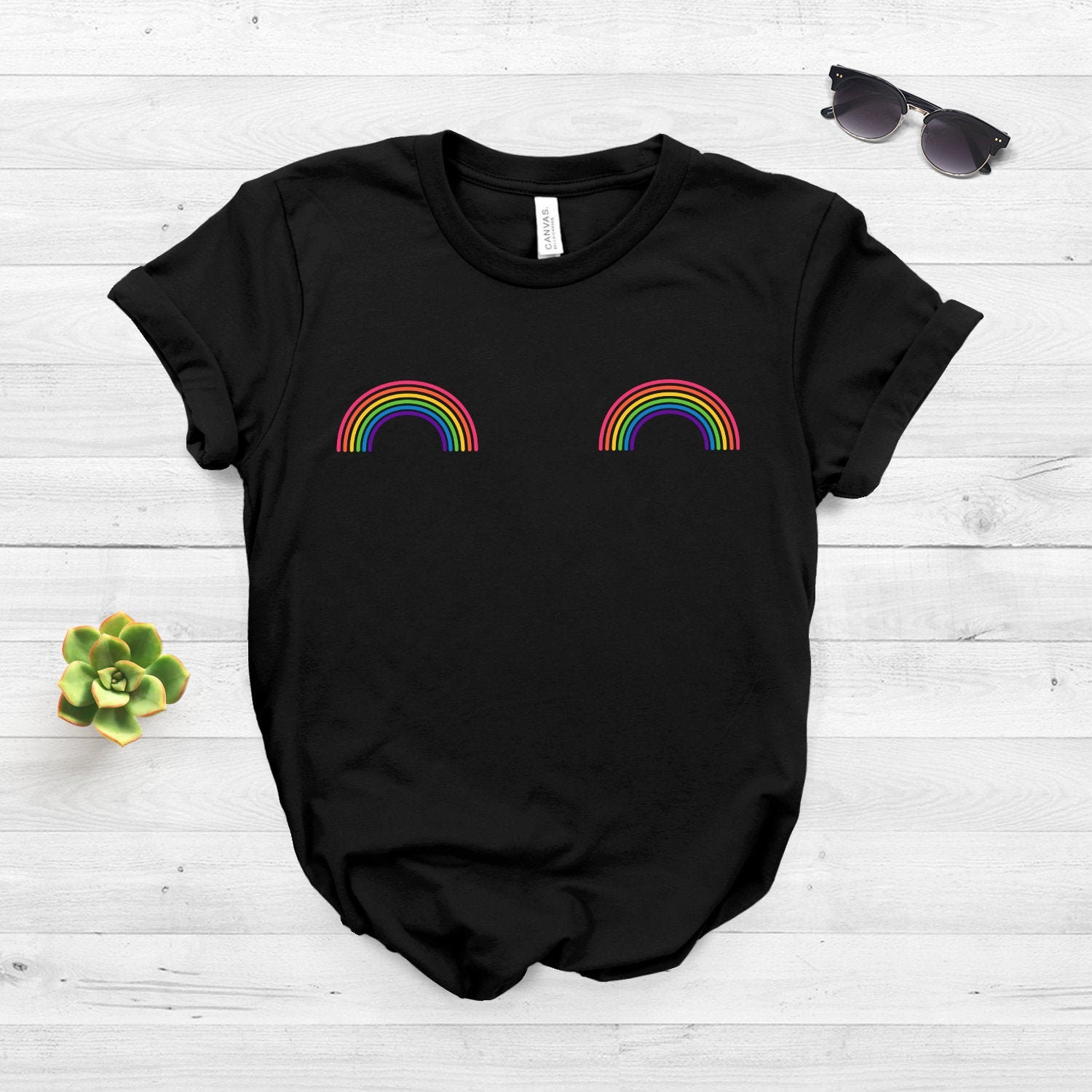 Rainbow Pride Shirt Lesbian Shirt Pride Shirt Gay Pride LGBTQ Shirt Can't Think Straight Shirts Pride T-shirt LGBT Shirt