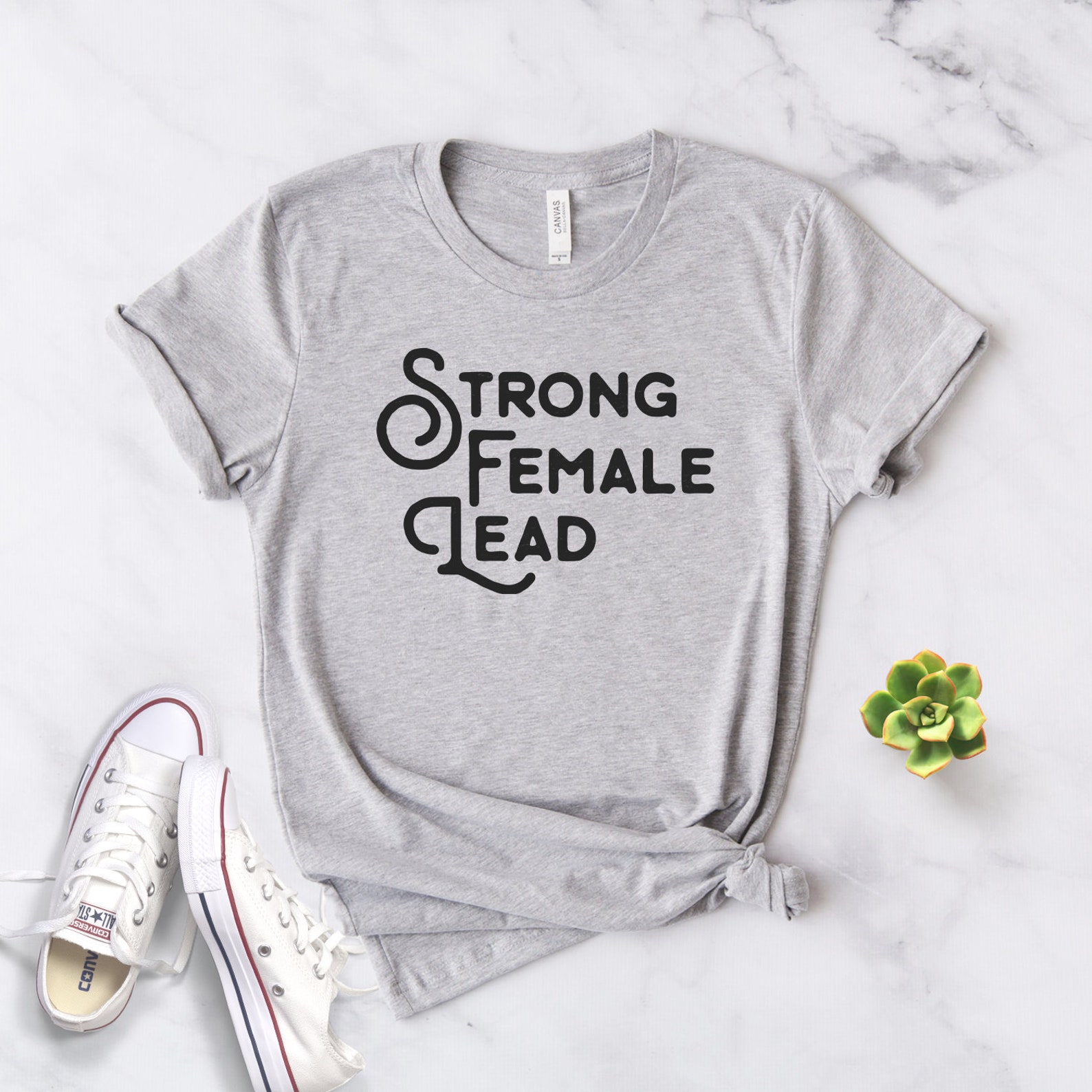 Strong Female Lead Shirt Feminist Shirt Theater Shirt Etsy