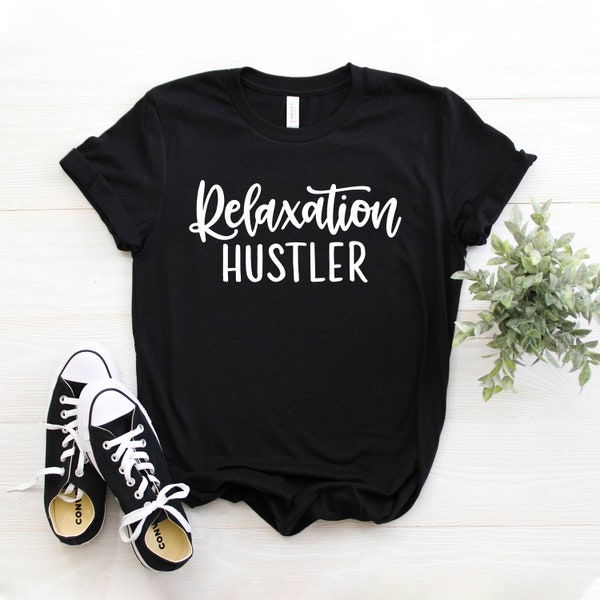 Relaxation Hustler Shirt ∙ Massage Shirt ∙ Relax Tee ∙ Massage Therapist Gifts  ∙ Massage Therapy ∙ Muscle Whisperer ∙ Softstyle Unisex Tee