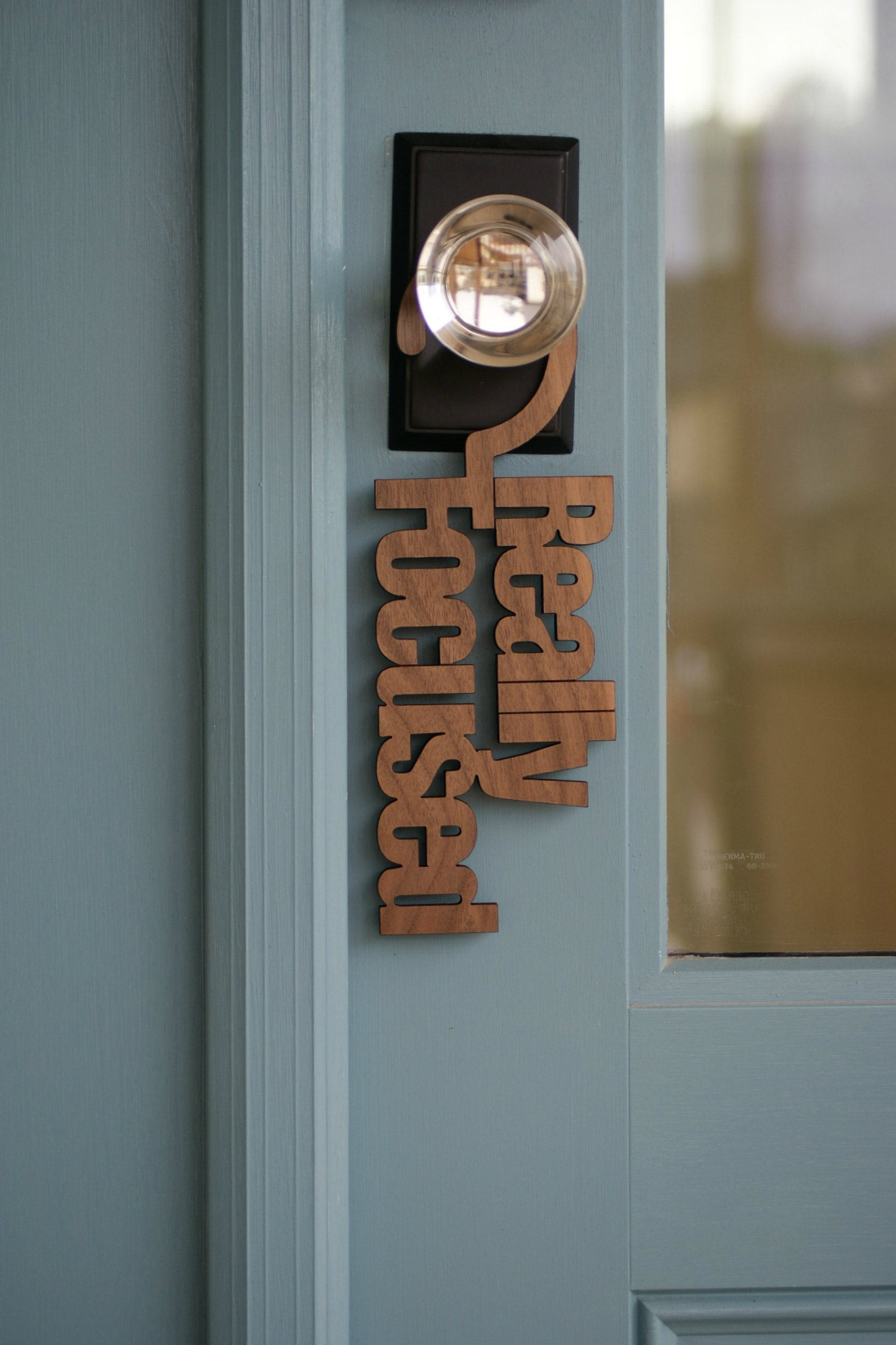 Please Do Not Disturb with Stop Icon - Door Hanger