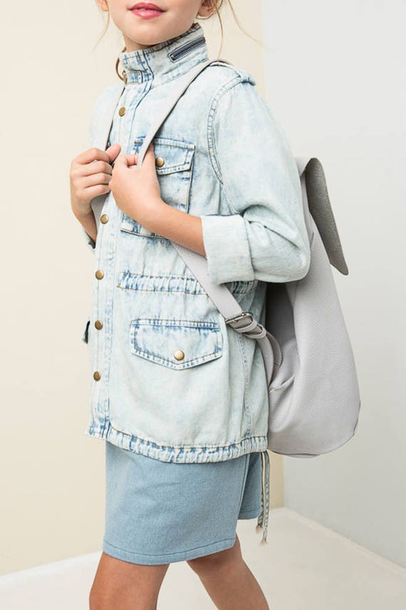 Kids Acid Wash Jean Jacket