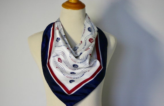vintage | neck | scarf | bandana | novelty | touri