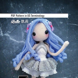 Crochet Doll Pattern - Kallie 凱莉
