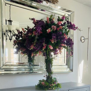Enchanted Forest tree  centerpiece arrangement; perfect for any magical wedding, quinceanera event