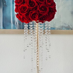 Beautiful red rose floral arrangement Centerpieces for weddings or parties
