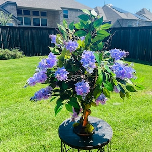 Whimsical Enchanted forest fairy Tree centerpiece arrangement (flowers can be customized).
