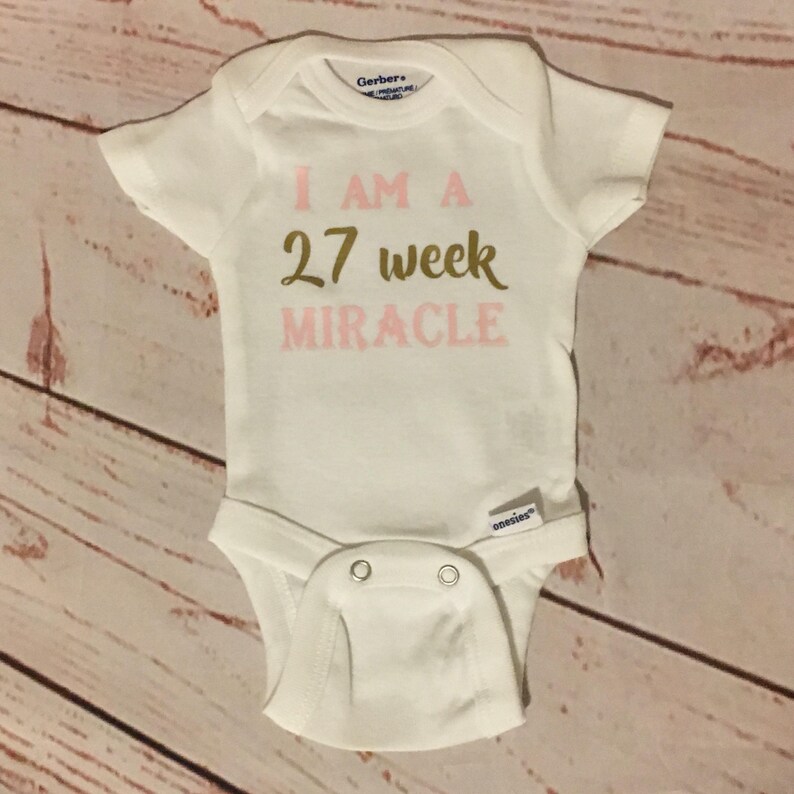 NICU baby onesie NICU baby gift Preemie baby Premature Etsy