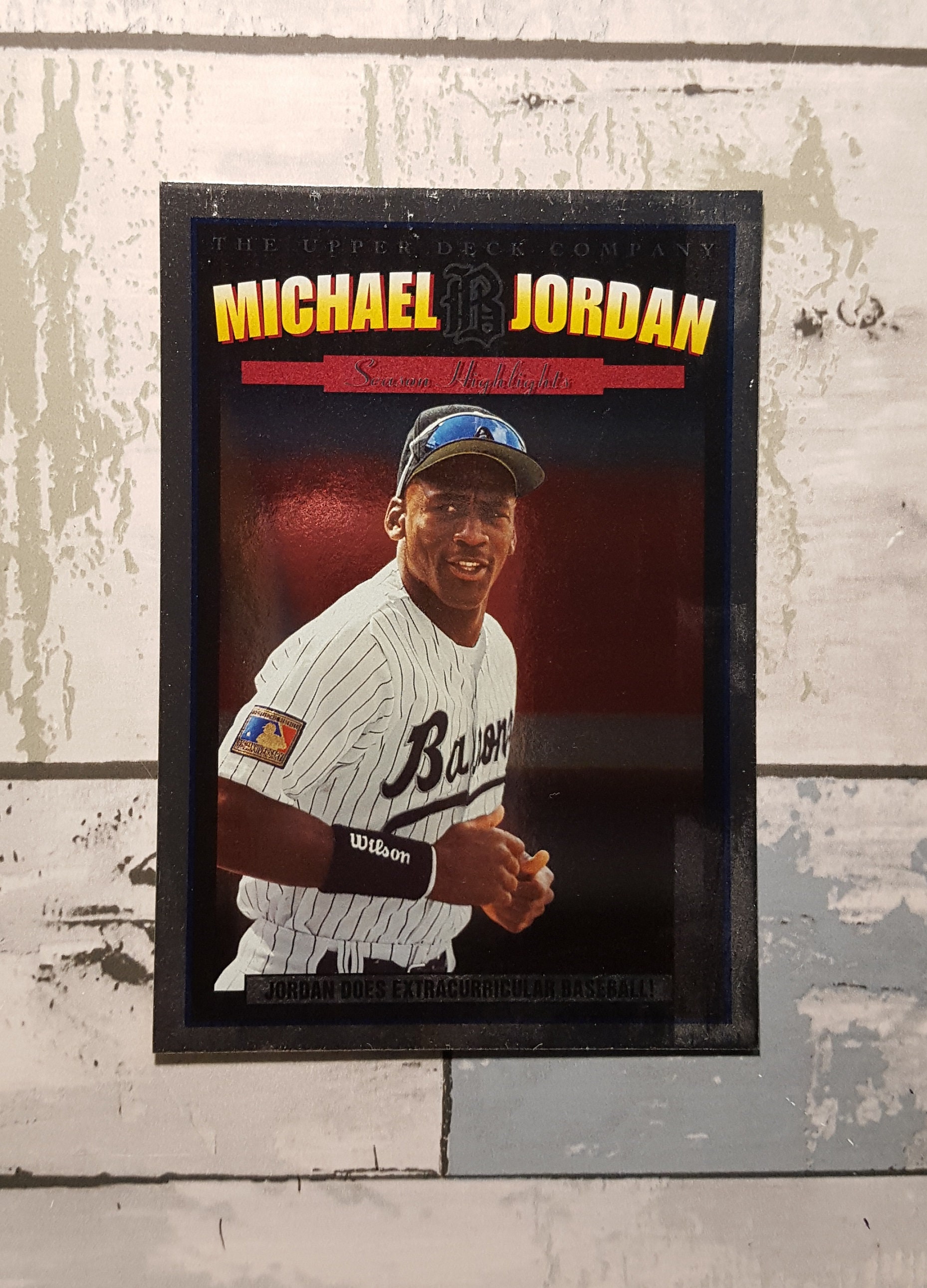 1994年 マイケルジョーダンMLB バーミングハム・バロンズ 当時物 Tシャツ 1994年 マイケルジョーダンMLB バーミングハム・バロンズ 当時物